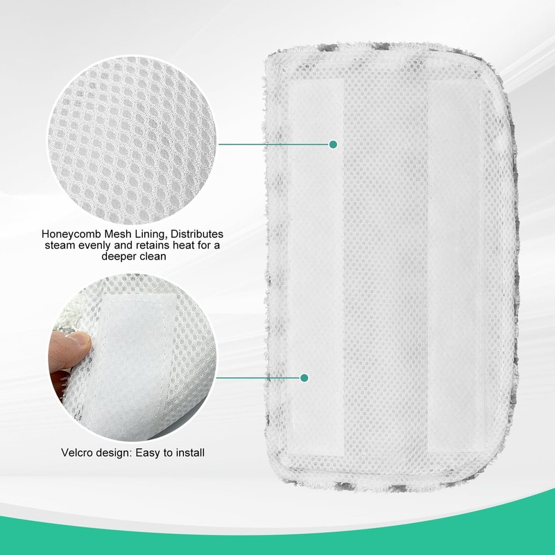 Mop Pads for Shark S1000, S1000A, S1000C, S1000WM, S1001C Steam
