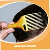 Baluue 2pcs Wide Tooth Styling Comb for Afro Hair Braiding
