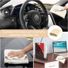 Chamois Leather Car Cleaning Cloth, Car Leather Drying Cloth, Genuine