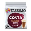 Tassimo Costa Caramel Latte Coffee Pods, Pack of 8
