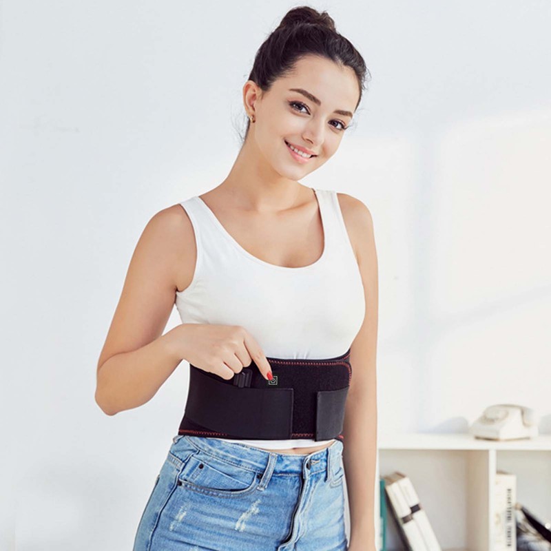 Waist Brace Three Speed Temperature Adjustment Decompression Comfortable Breathable Lumbar