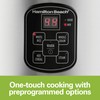Hamilton Beach Digital Programmable Rice Cooker & Food Steamer, 8