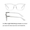 Readerest 0.25 Blue Light Reading Glasses - Lightweight Computer Glasses