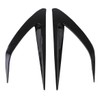 Mazda Front Fog Cover Left and Right Set ABS Black