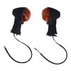 1 Pair Motorcycle Front Turn ABS Bright Light Replacement for