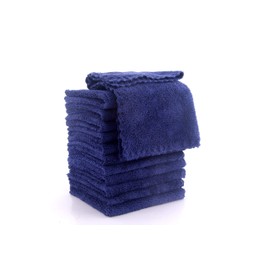 Spotted Play Baby Washcloths, 12 Piece (Navy Blue)