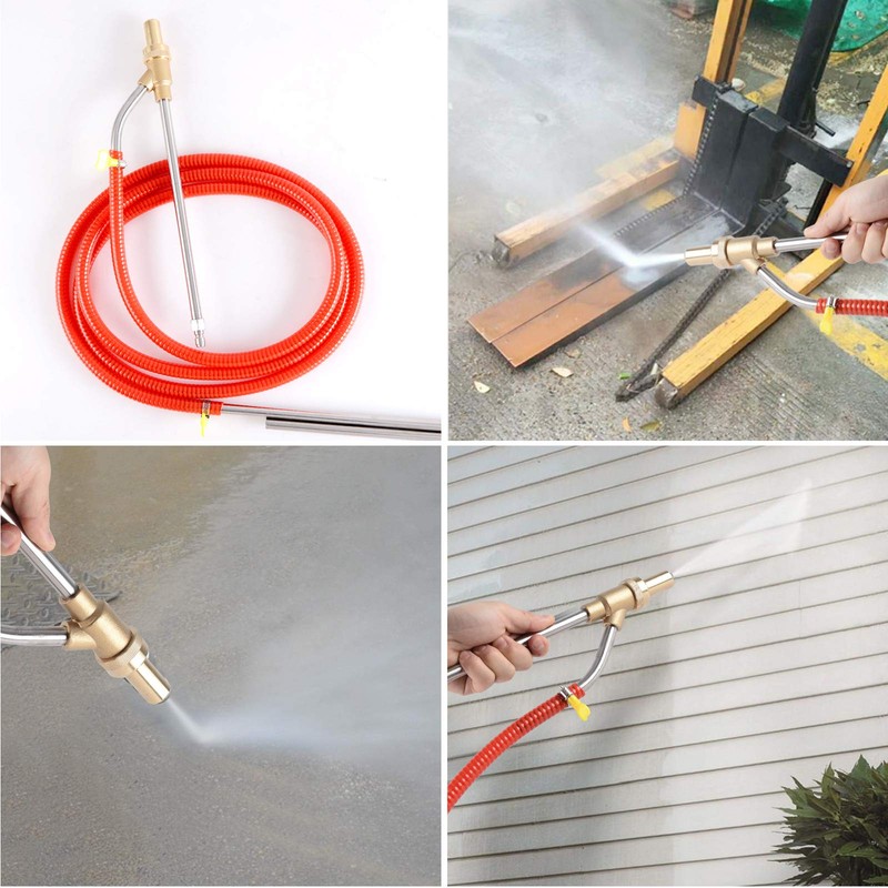 Rdutuok Pressure Washer Sandblasting Kit,Sand blaster for pressure washer with