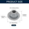 uxcell 10pcs Hole Plug 1/4 Inch (7mm) Button Plugs Fit