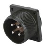 Aviation Socket 4 Pin 2.2KW‑5.5KW Alloy Equipment Plug Motors Industrial