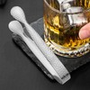 Ice Bucket Tongs - Stainless Steel Appetizer Tong | Set
