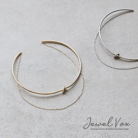 JewelVOX Necklace, Choker for Women, Knots, Nickel Free, Hypoallergenic Metal, Adult, Stylish, Metal