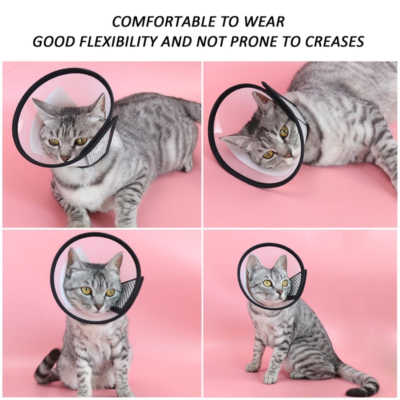 2 Pieces Pet Protective Collar, Pet Funnel, Recovery Collar, Pet