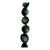 Kukui Nut Necklace Lei - Green Hibiscus Flower