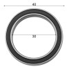 Rodamiento Para Bicicleta Steel For-sram Para Dub Parts