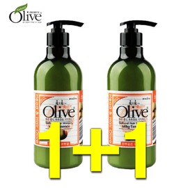 I'm Serene Olive Natural Memory Milky Hair Essence, 500ml, 2 pieces / 아임세레느 올리브 내추럴 메모리 밀키 헤어 에센스, 500ml, 2개