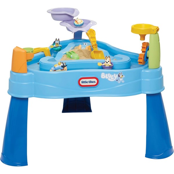 Little Tikes Bluey Water Table with 6 Accessories & Characters