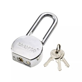 RoadPro RPLSS65L 2.5" Steel Padlock with Shackle