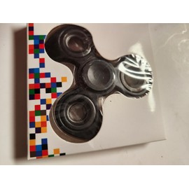 Unbranded NEW BLACK WIDGET HAND  TRI-SPINNER GYRO FINGERTIP ROTATOR EC
