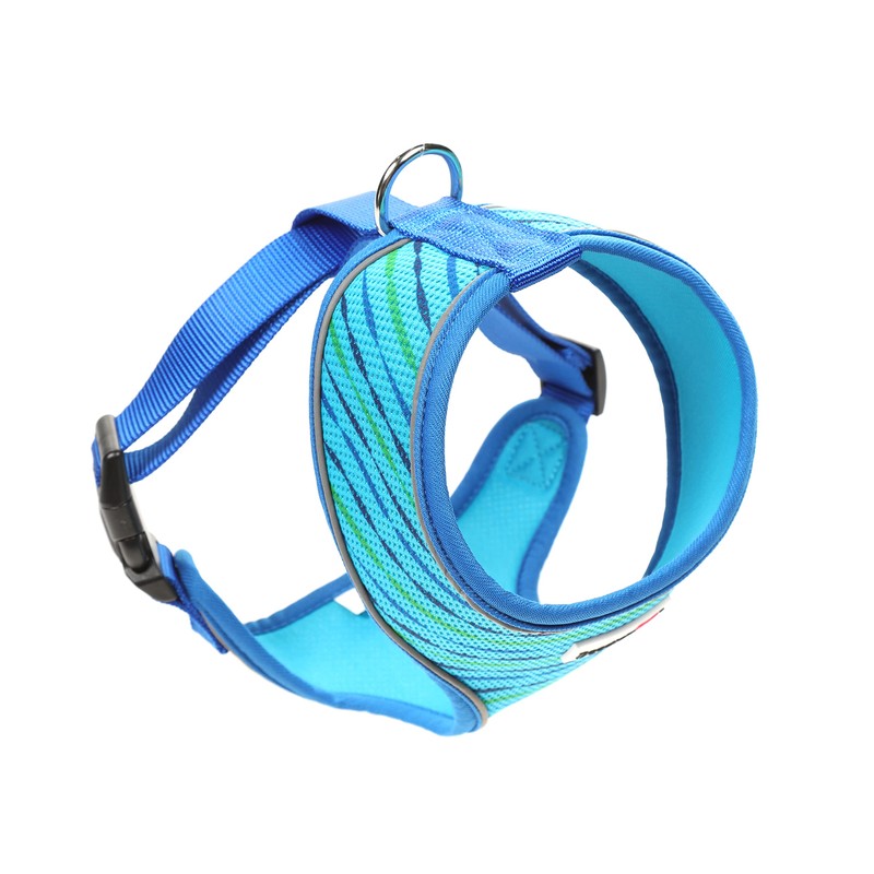 Doodlebone Originals Pattern Airmesh Dog Harness (Beyond The Blue, 4)