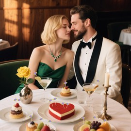 120 Pcs Cocktail Skewers for Appetizers and Drinks, Bamboo Toothpicks With Sandwich Picks Food Labels for Party Buffet Bridgerton Tea Baby Shower Charcuterie Board Garnish Tools