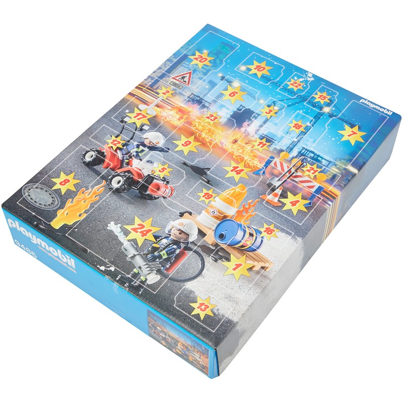 Playmobil Advent Calendar Fire Rescue Operation on The Construction Site