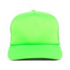 Lids Blank Basic Foam Trucker Adjustable Snapback Hat, Neon Green/