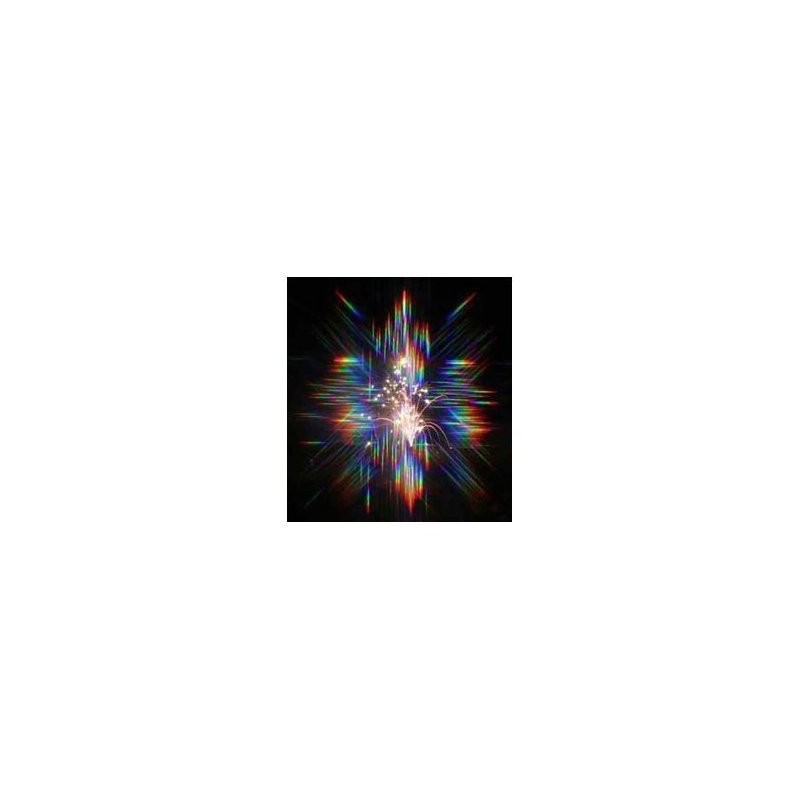3D July Fourth Fireworks Glasses w Rainbow Frames Pattern Diffraction