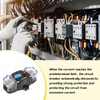 DMiotech 1 Set 12-48V 80A Circuit Breaker,Manual Resettable Overload Protector
