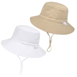 Women Wide Brimmed Sun Hat,Summer Foldable Beach Bucket Hat with UV Protection for Women Young Girls
