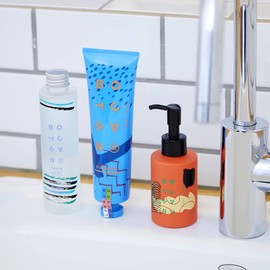 BOTCHAN Basic Care Set, Facial Wash & Lotion & Emulsion, 3-Piece Set (botchan)