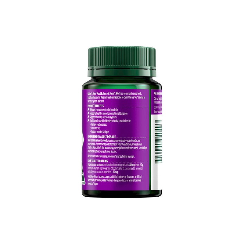 Nature's Own Mood Balance St John's Wort 50 Tablets