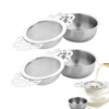 Pack of 2 tea strainers, tea strainer for loose tea,