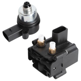 Air Suspension Solenoid Valve Block & Air Solenoid Valve Kit Fits 7 Series F01/F02/F04, for 5 Series F11/F11N/GT/F07 - Air Suspension Compressor Valve Block Replacement for No. 37206784137