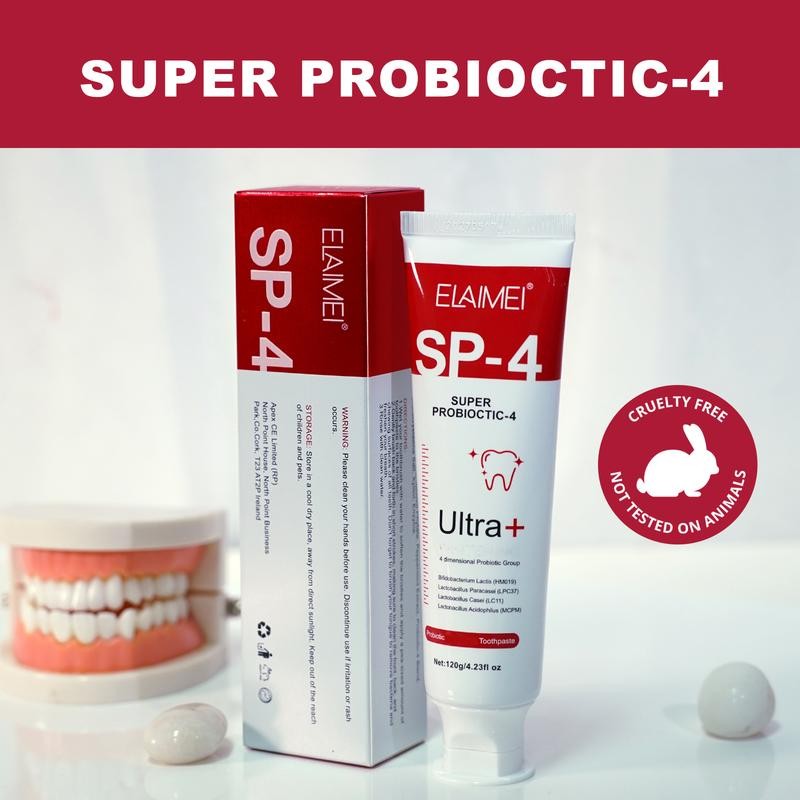 Elaimei SP-4 Toothpaste Advanced Oral Care, Long-lasting Fresh Breath, Perfect