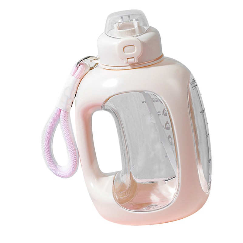 1500ml Sports Water Bottle Large Capacity ABS Coated Portable Handheld