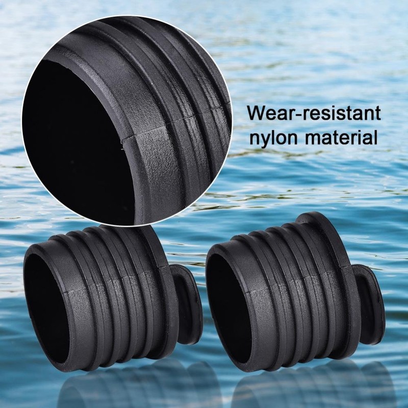 Alomejor Kayak Marine Boat Scupper Stopper BoathBung Tapones de Drenaje