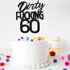 Dirty Fuxking - Decoración para tarta de cumpleaños para 60