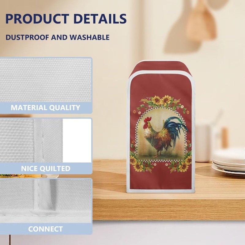 Annejudy Electric Can Opener Covers Stain Protection Machine Washable Can