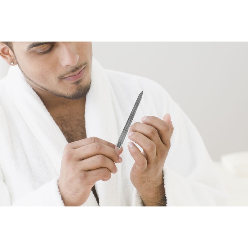 K-Pro Stainless Steel Nail File - Professional Manicure & Pedicure
