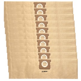 10 Pack DXVA25-4040 Dust Bag-4 gallon Replacement for DEWALT DXV04T 4 Gallon Wet/Dry Vacuum