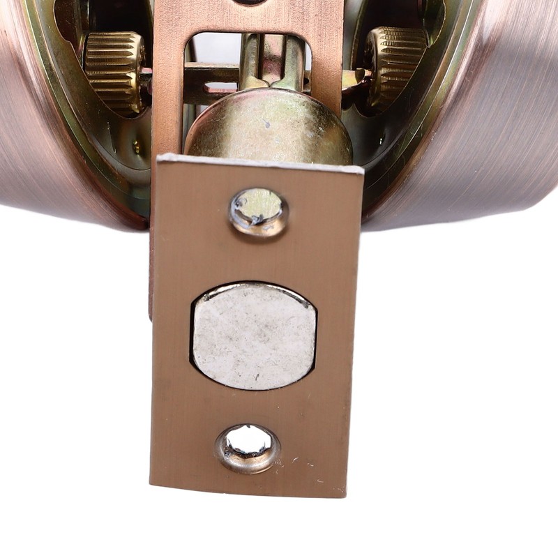 Door Knob Lock Universal Protection Entrance Keyed Double Side Interior
