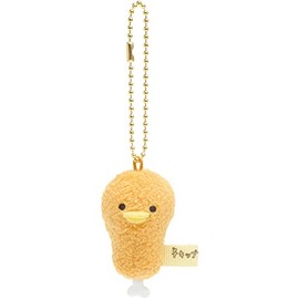 San-X Chikip Dancers MF79501 "Chikip Dancers Want to Know More" Hanging Plush Toy, Small Chicken