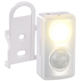 PEARL Bewegungsmelder Licht: LED-Nachtlicht mit Bewegungs- und Dämmerungs-Sensor, Batteriebetrieb (LED Nachtlicht Bewegungsmelder, Nachtlicht mit Bewegungssensor, Deckenleuchte)