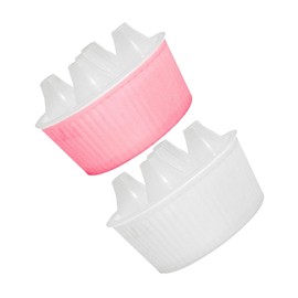 Outanaya 2pcs Cute Hydroponic Planter Pots for Tulip Seedballs Small Design Stable Base for Indoor Decoration Effortless Planting Flower Pot for Succulent and Bulb Growth