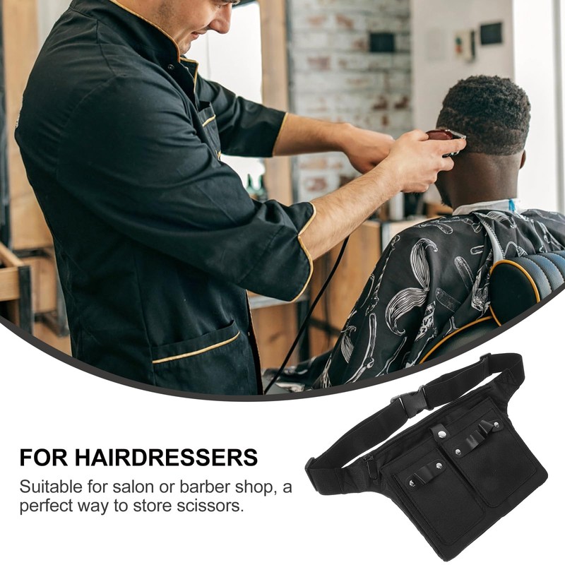 Pouch With Belt Salon Hair Stylist Waist Holder Case Bag