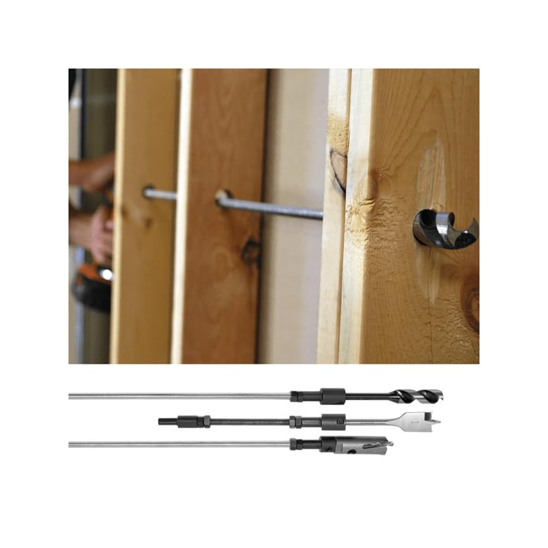 Rack-A-Tiers The Javelin – All-in-One Drill Bit Extension Kit |