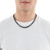 s. Oliver Mens Stainless Steel Necklace Curb Chain 50 cm