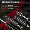 TEMSONE Golf Cart Front and Rear Shock Absorbers Compatible with