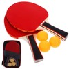 Premium Table Tennis Bat Set, Table Tennis Balls with Bag,