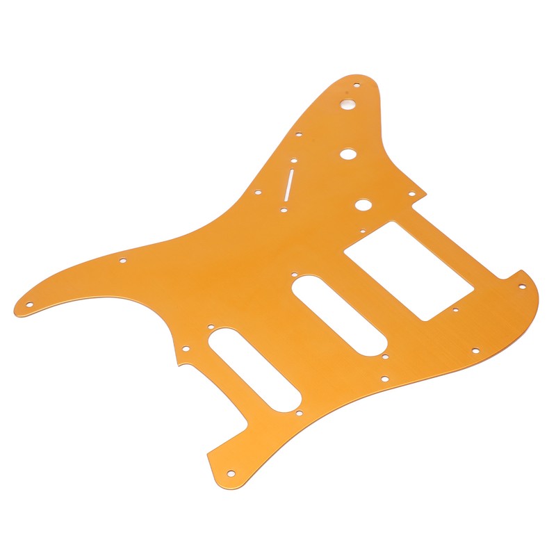 SSH Guitar Pick Guard Aluminum Alloy Orange Electric Guitar Pickguard